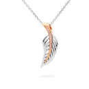 18ct WG & RG Pendant