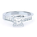 Side Diamond Engagement Ring Mounting