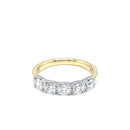 18ct YG & Platinum Lady Diamond Ring
