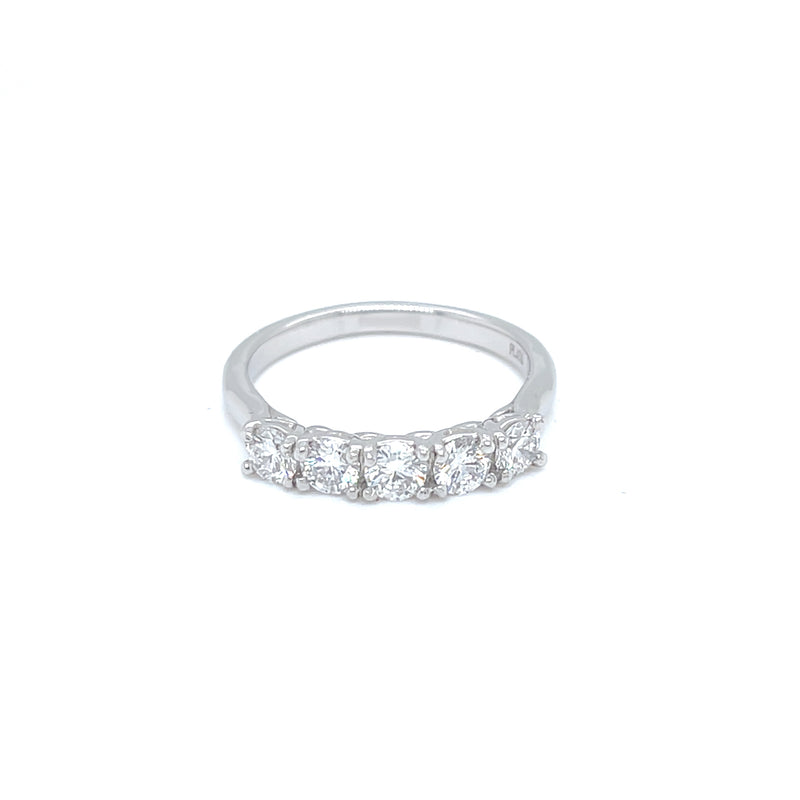 Platinum 950 Lady Diamond Ring