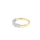 18ct YG & Platinum Lady Diamond Ring