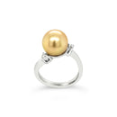 18ct White Gold Australian South Sea Pearl Ring