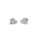 18ct White Gold Diamond Studs