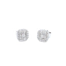 (SOLD)  18ct White Gold Diamond Studs