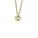 18ct Yellow Gold Diamond Pendant