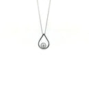 (SOLD)  Platinum Diamond Pendant