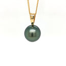 18ct Yellow Gold Tahitian Pearl Pendant