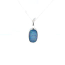 925 Sterling Silver Opal Pendant