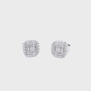 (SOLD)  18ct White Gold Diamond Studs