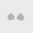 SOLD - 18ct White Gold Diamond Studs