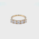 SOLD  18ct YG Lady Diamond Ring